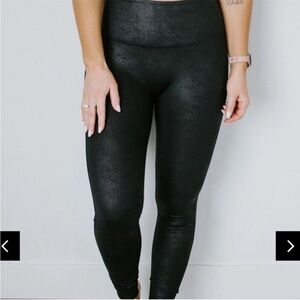 Chelsea Deboer Leather Leggings